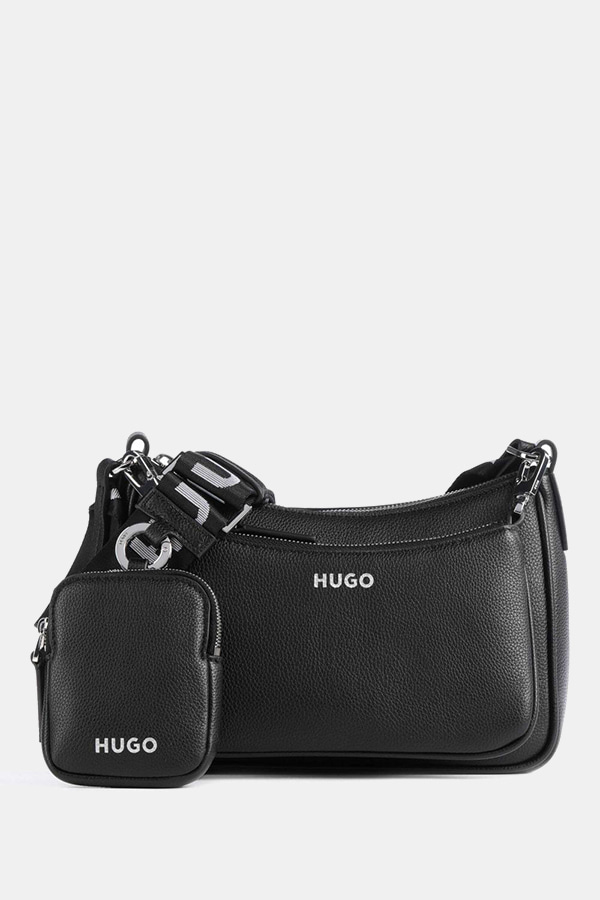 ΤΣΑΝΤΑ HUGO - 001 ΜΑΥΡΟ